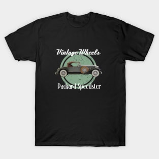 Vintage Wheels - Packard Speedster T-Shirt